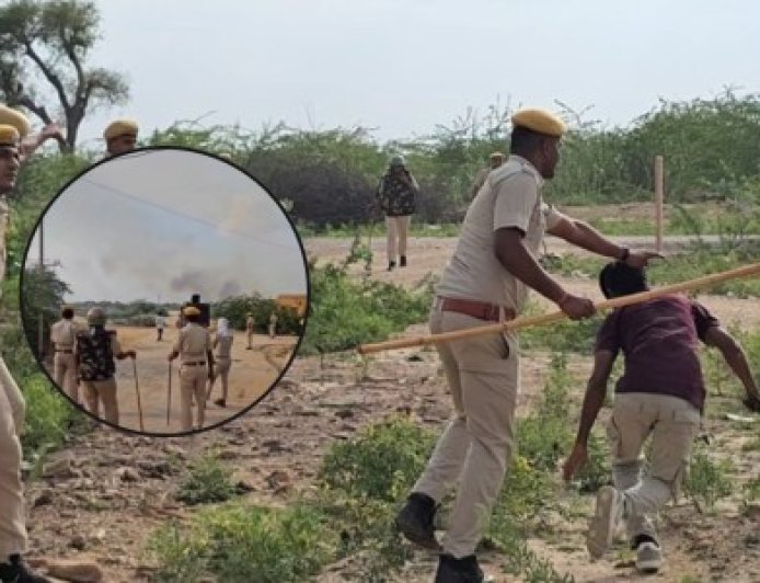 जैसलमेर खेतसिंह हत्याकांड: डांगरी गांव में भड़की हिंसा, पुलिस ने छोड़े आंसू गैस के गोले; जानें मामला