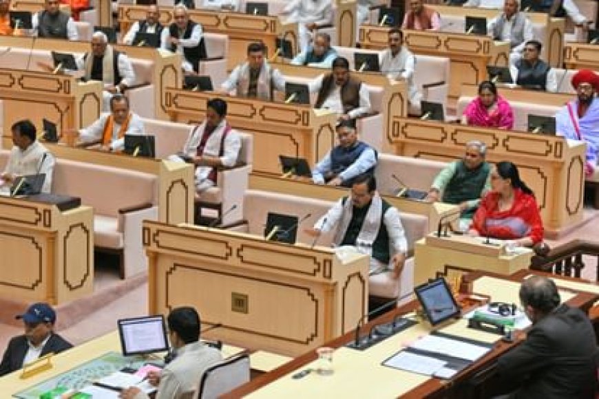 राजस्थान विधानसभा: वसुंधरा राजे की एंट्री, कांग्रेस विधायकों का कानून व्यवस्था पर हंगामा